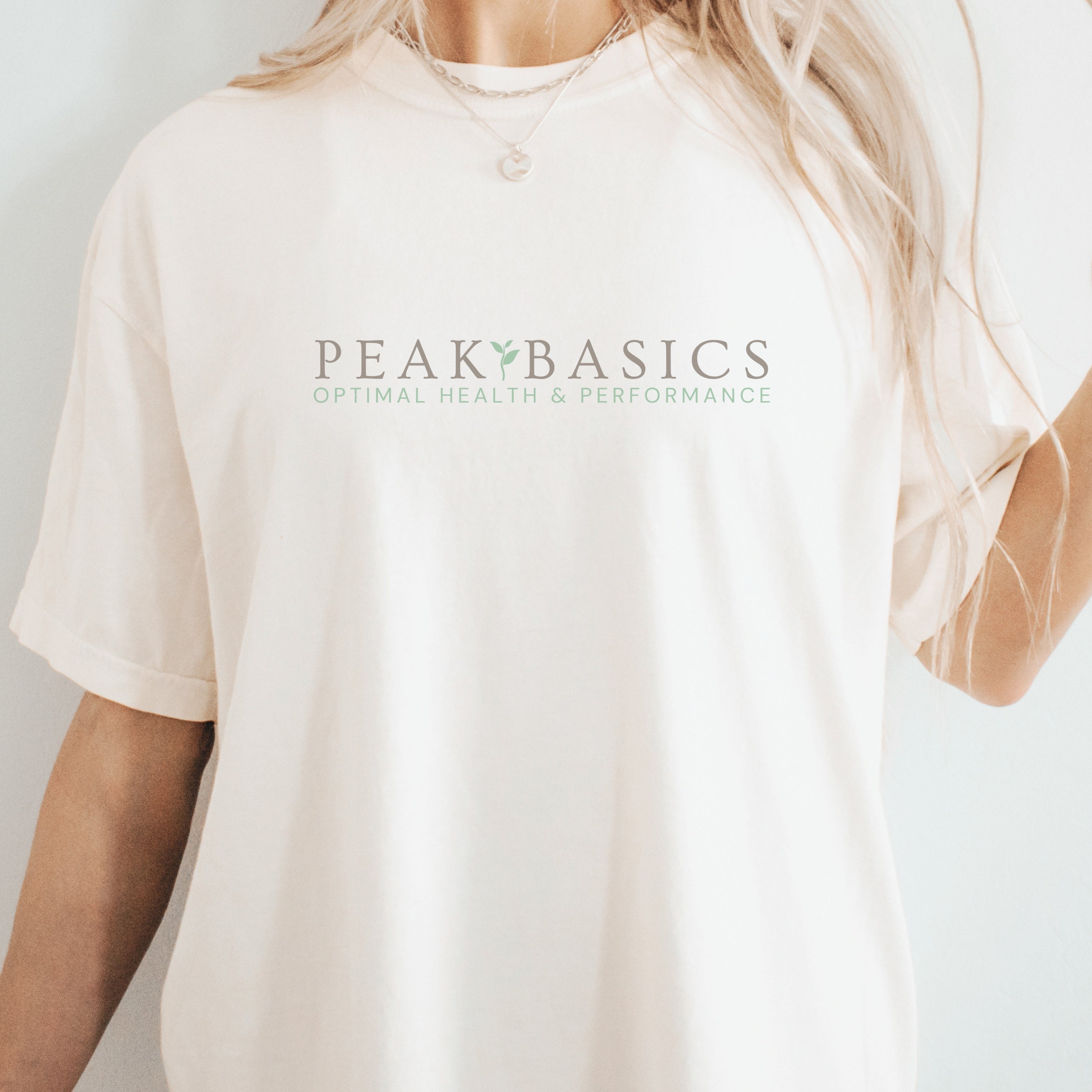 Peaky Basics Minimal Logo T-Shirt