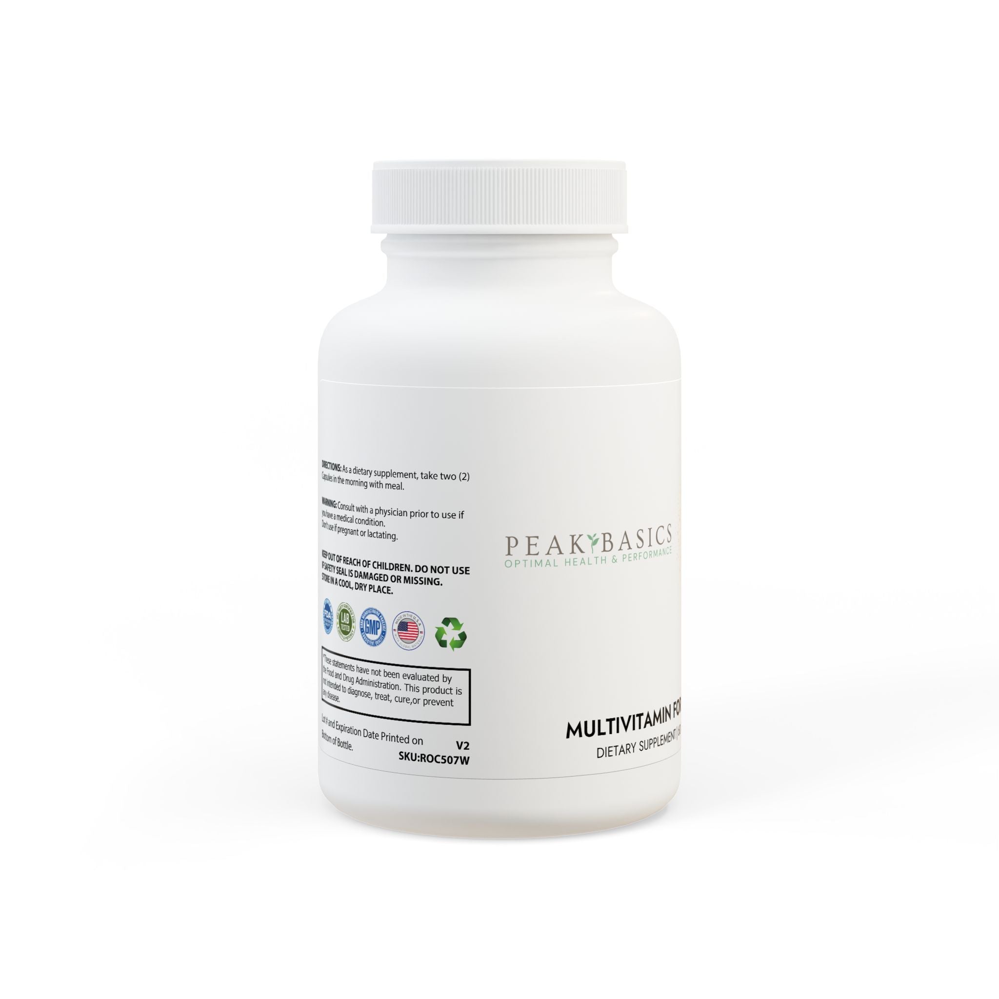 Peak Basics Women's Daily Multivitamin